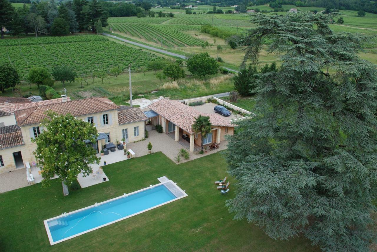 Saint-Magne-de-Castillon Les Ambeles Bed & Breakfast エクステリア 写真